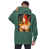 One Lucky P3nny Behind zip up hoodie