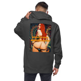 One Lucky P3nny Behind zip up hoodie