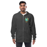 One Lucky Penny Ahego Zip Up Hoodie