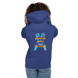 My Nips are so Hard They Cut Glass(Blue) Pull Over Hoodie