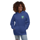 My Nips are so Hard They Cut Glass(Blue) Pull Over Hoodie