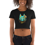 Fire Fox Mask Logo Crop Top