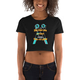 My Nips are so Hard They Cut Glass(Blue) Crop Top