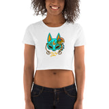 Fire Fox Mask Logo Crop Top