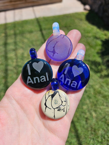 Colored Sandblast Pendys