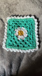 Crochet glass mat/pot holder