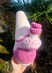 Small Fluffy Plushco Pink