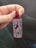 Square Sandblast Pendants