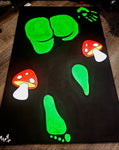 Mushroom Booty Print Canvas