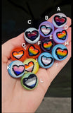Pride flag Slurper Marbles