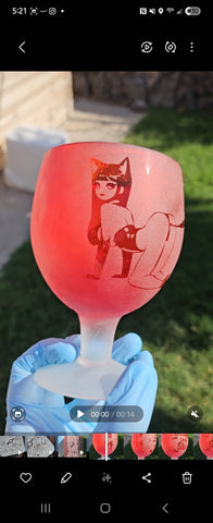 Daddy's little slut goblet
