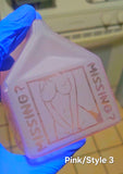 Naughty Glass Milk Carton