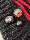 Handmade hats with murruni buttons