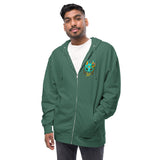 One Lucky Penny Ahego Zip Up Hoodie