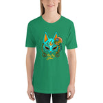 Fire Fox Mask Logo T-shirt