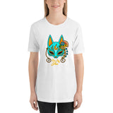 Fire Fox Mask Logo T-shirt
